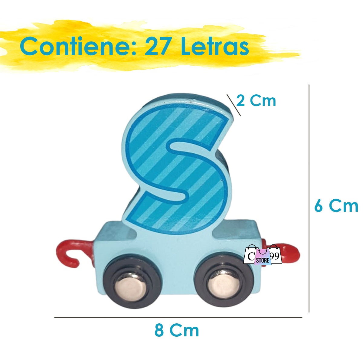 Tren De Letras Abecedario Para Niños